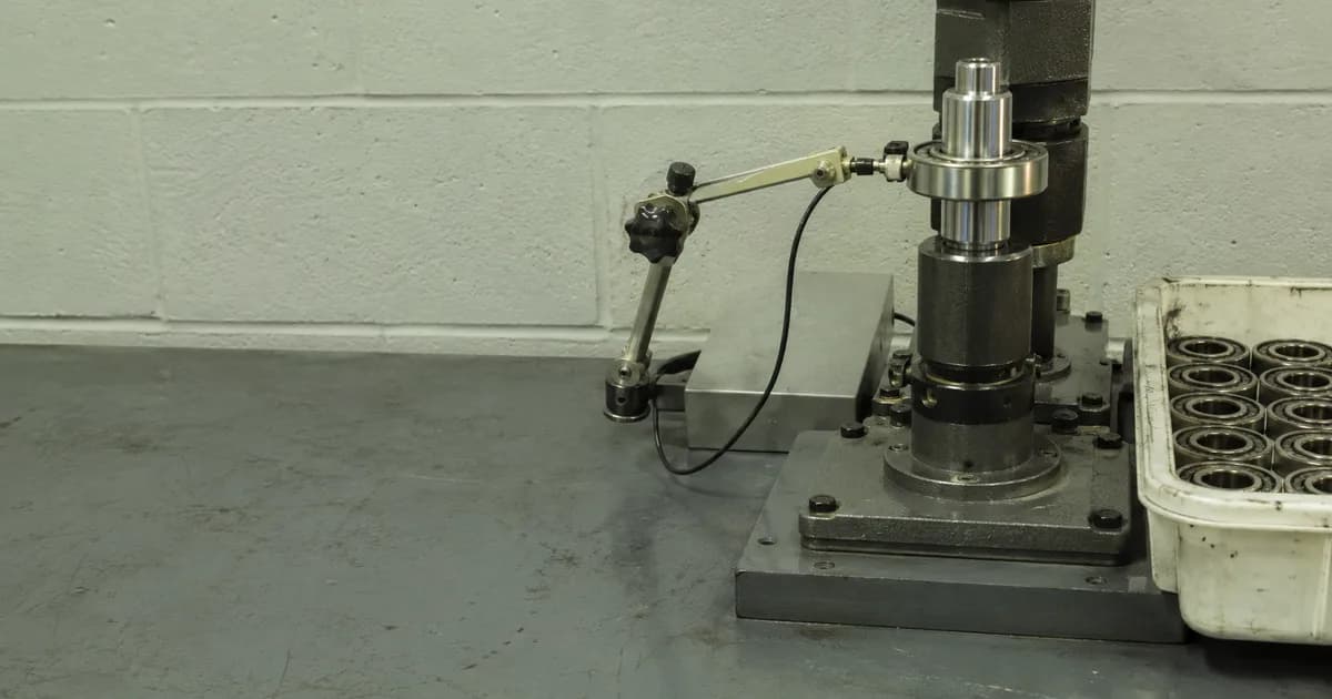 Pita pengukuran kebisingan bearing ditampilkan sebagai tiga blok, 50 hingga 300 Hz, 300 hingga 1.800 Hz, dan 1.800 hingga 10.000 Hz, dengan metode pengukuran ISO 15242 dan GB/T 24610 tercantum di bawahnya